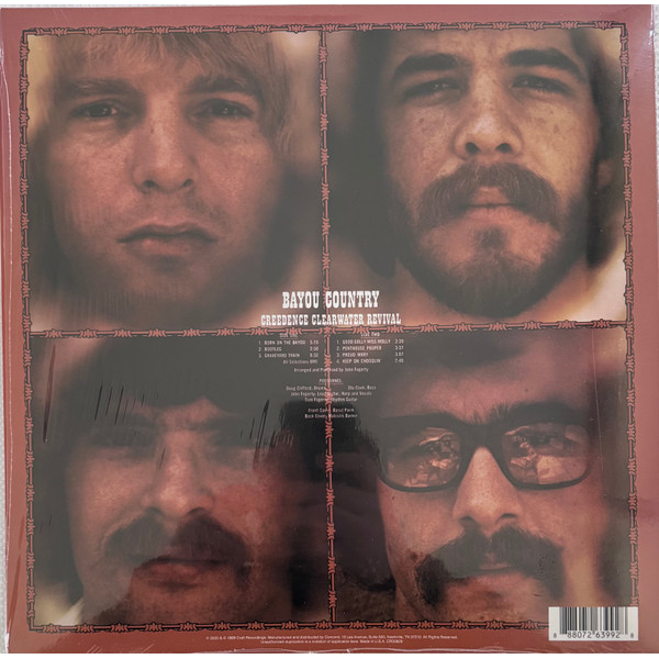 Виниловая пластинка Creedence Clearwater Revival - Bayou Country - Orange (Opaque) LP - рис.1
