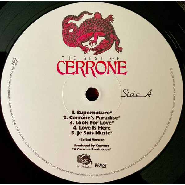 Виниловая пластинка Cerrone – The Best Of Cerrone - 2LP - рис.2