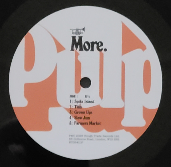 Виниловая пластинка Pulp – More. LP - рис.4