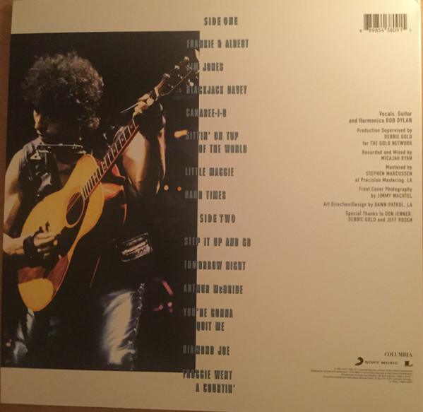 Виниловая пластинка Bob Dylan - Good As I Been To You - рис.1