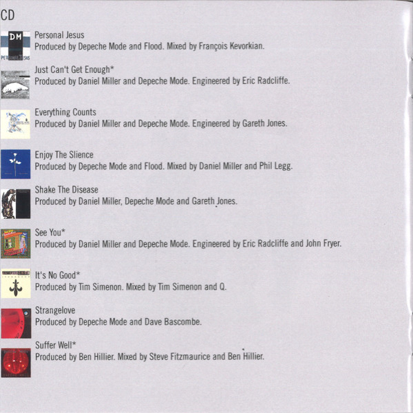 CD-диск Depeche Mode – The Best Of (Volume 1) - CD - рис.10