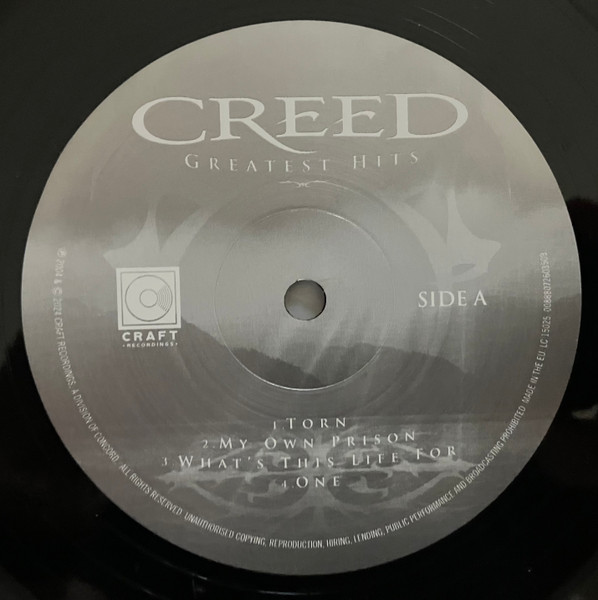 Виниловая пластинка Creed – Greatest Hits LP - рис.1