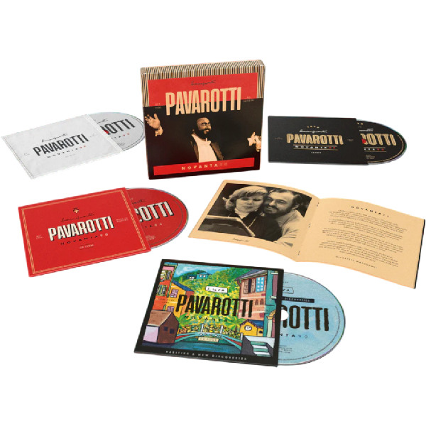 CD-диск Luciano Pavarotti - Pavarotti: Novanta 90 (Box set) - 4CD - рис.1