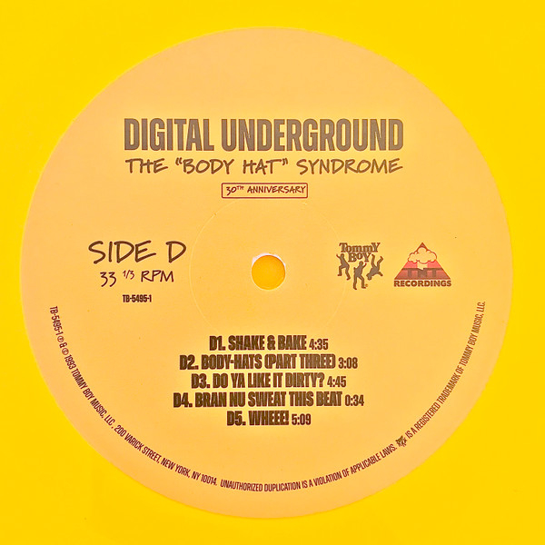 Виниловая пластинка Digital Underground – The "Body-Hat" Syndrome (coloured) - 2LP - рис.18