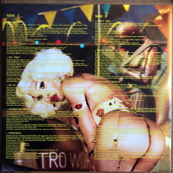 Виниловая пластинка Travis Scott - Astroworld - 2LP - рис.8