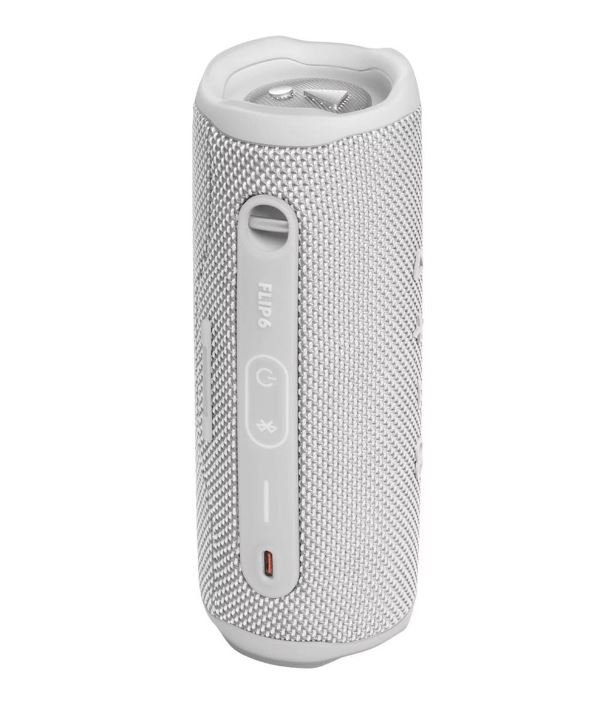 Портативная колонка JBL Flip 6 White - фото 4