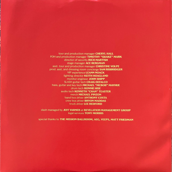 Виниловая пластинка Slash – Live At The S.E.R.P.E.N.T. Festival - 3LP - рис.11