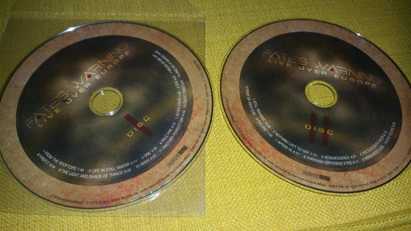 Виниловая пластинка Fates Warning - Live Over Europe - рис.2