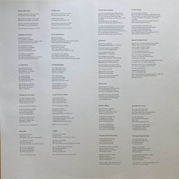 Виниловая пластинка Alice Zawadzki, Fred Thomas, Misha Mullov-Abbado – Za Gorami LP - рис.3