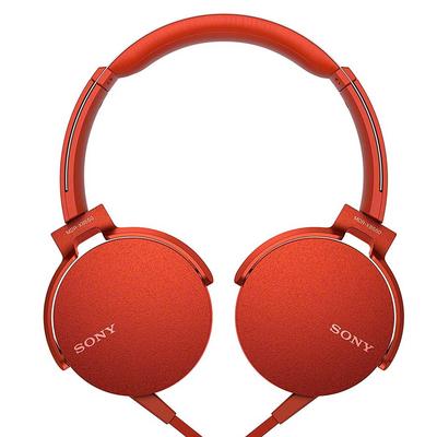 Наушники Sony MDR-XB550AP Red - рис.2