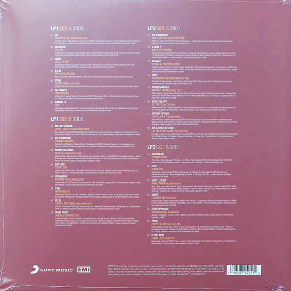 Виниловая пластинка Various – Now Millennium 2000 - 2001 Coloured LP - рис.1