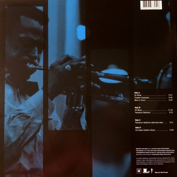 Виниловая пластинка DAVIS MILES KIND OF BLUE + 2 (2 Винил) - рис.1