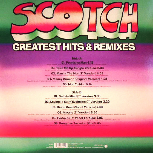 Виниловая пластинка SCOTCH GREATEST HITS & REMIXES LP - рис.1
