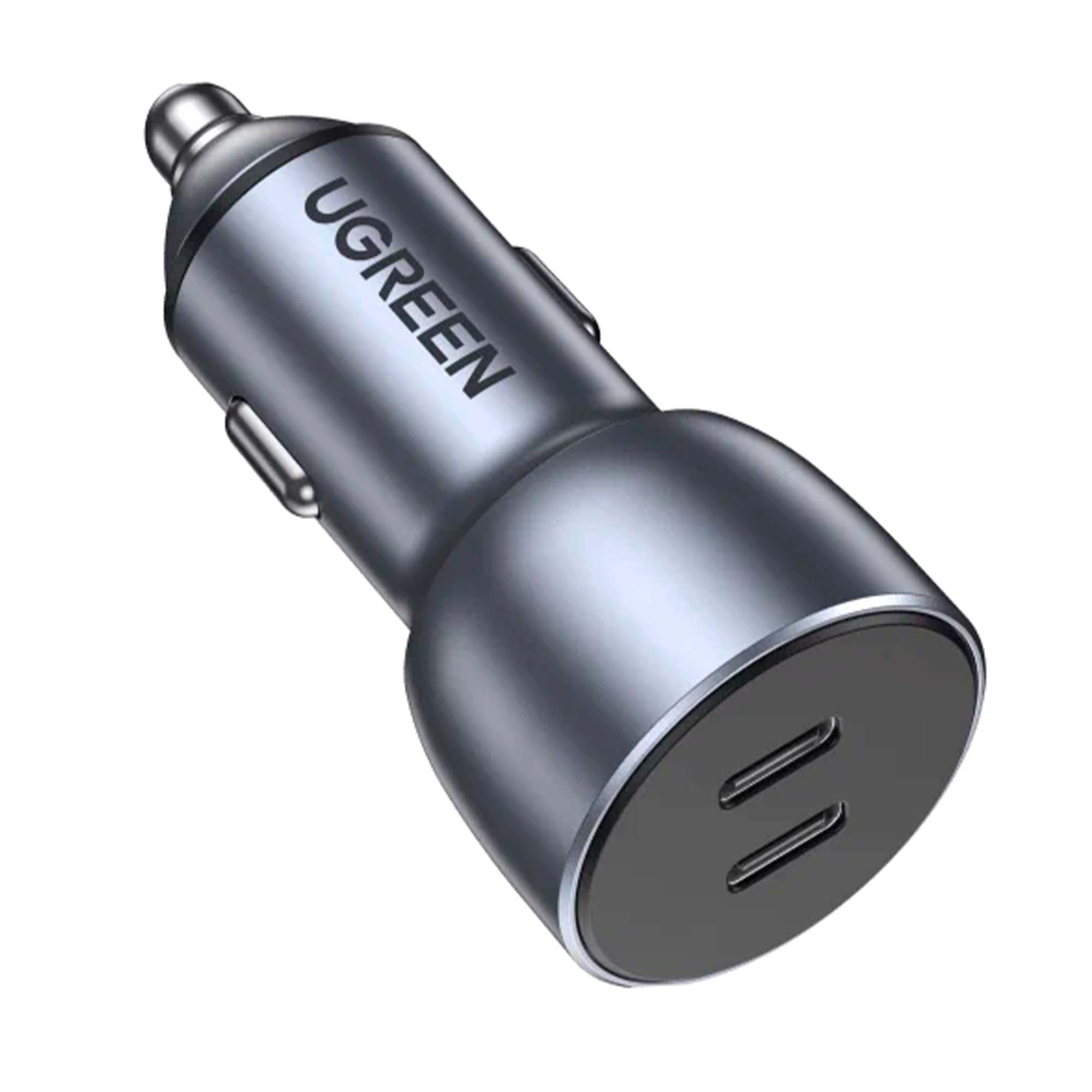 Автомобильное зарядное устройство Ugreen CD213 USB-C Fast Car Charger Space Grey