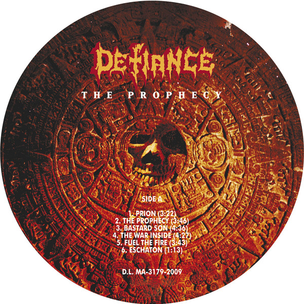 Виниловая пластинка Defiance - The Prophecy - рис.2