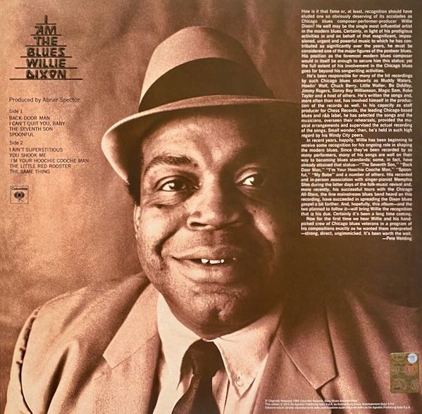 Виниловая пластинка Willie Dixon – I Am The Blues - LP - рис.1