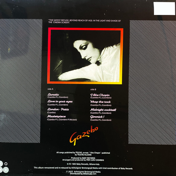 Виниловая пластинка Gazebo – Gazebo LP - рис.1