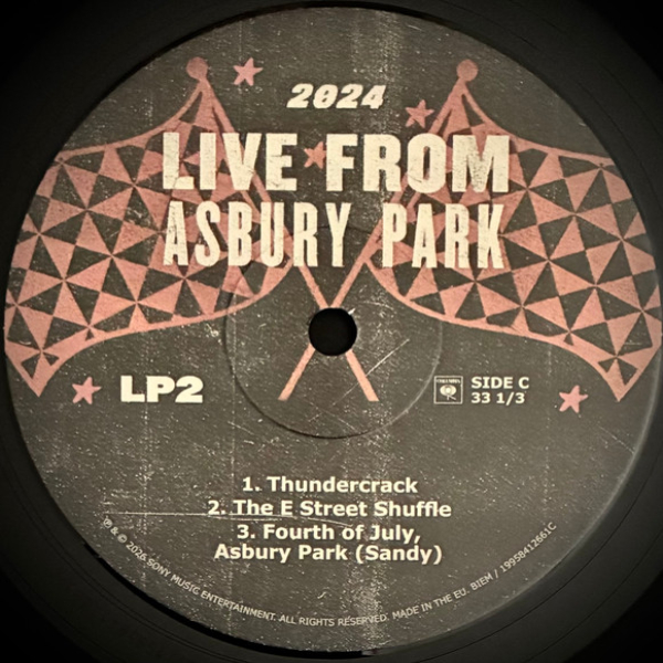 Бокс-сет Springsteen & E Street Band – Live From Asbury Park - 2024 (Box-set) - 5LP - рис.8