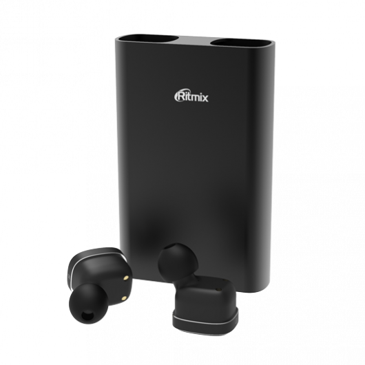 Беспроводные наушники RITMIX RH-810BTH PB TWS Black - рис.0