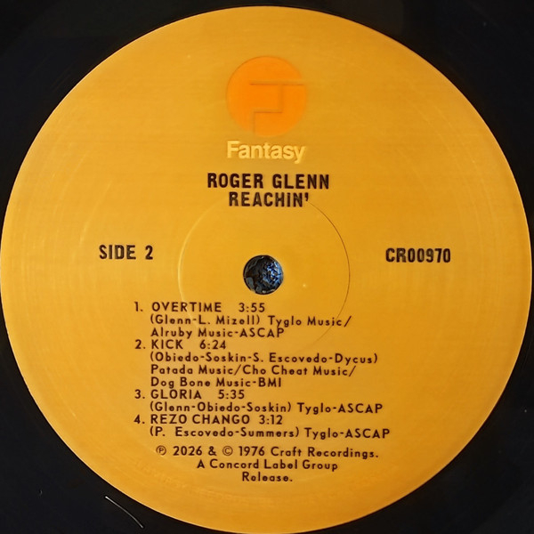 Виниловая пластинка Roger Glenn - Reachin (Analogue, Jazz Dispensary) LP - рис.4