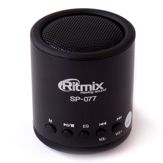 Портативная колонка RITMIX SP-077 Black - рис.0