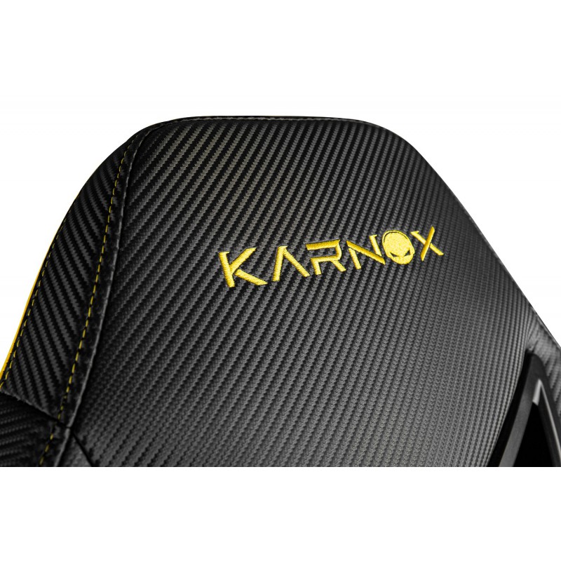 Компьютерное кресло KARNOX GLADIATOR Cybot Edition Yellow - фото 6