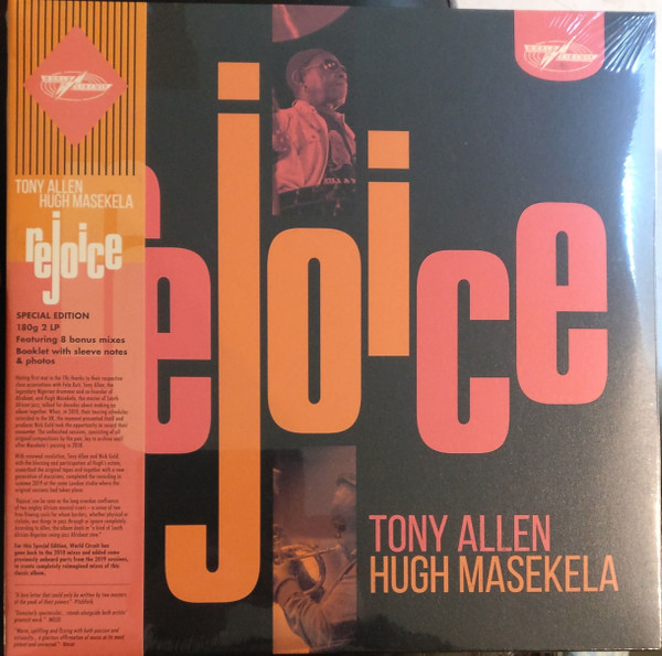 Виниловая пластинка Tony Allen And Hugh Masekela - Rejoice - LP - рис.0