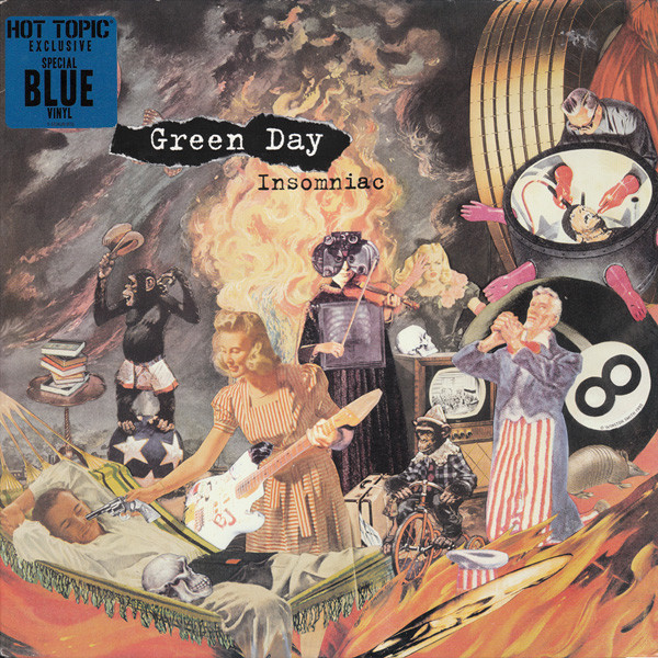 Виниловая пластинка Green Day - Insomniac - рис.0