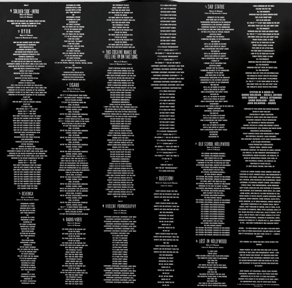 Виниловая пластинка System Of A Down - Mezmerize LP - рис.4