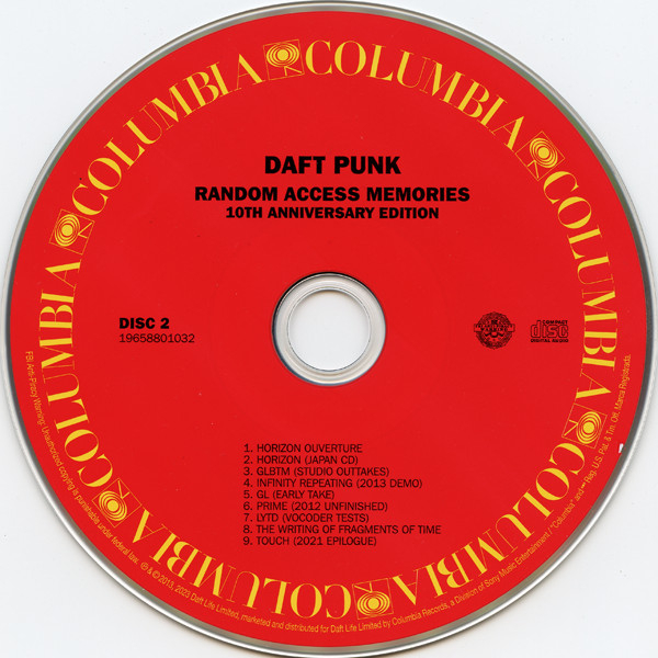 CD-диск Daft Punk – Random Access Memories (10th Anniversary Edition) CD - рис.7