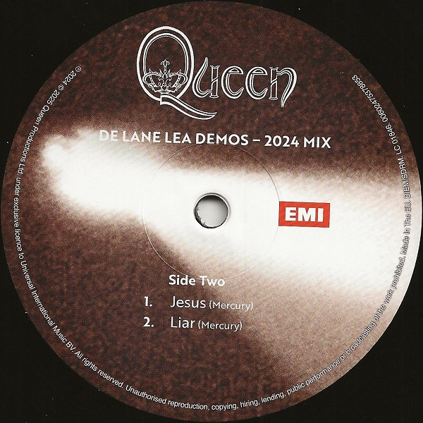 Виниловая пластинка Queen - De Lane Lea Demos - RSD 2025 LP - рис.2
