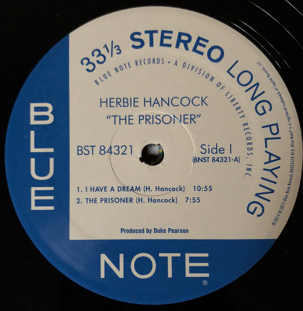 Виниловая пластинка Herbie Hancock - The Prisoner - рис.1