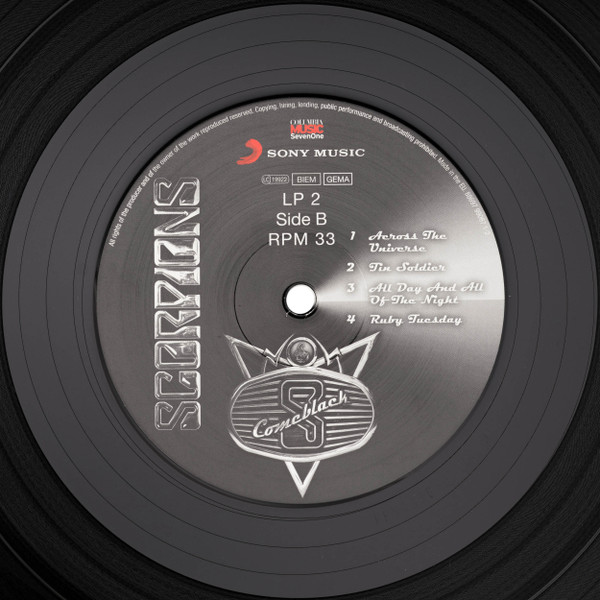 Виниловая пластинка Scorpions - Comeblack - 2LP - рис.5