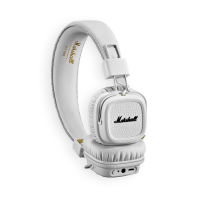 Беспроводные наушники Marshall Major II Bluetooth White - рис.0