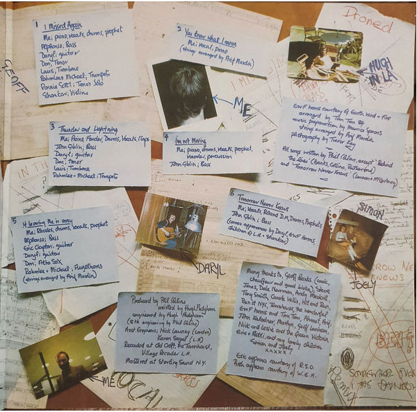 Виниловая пластинка Phil Collins – Face Value LP - рис.3