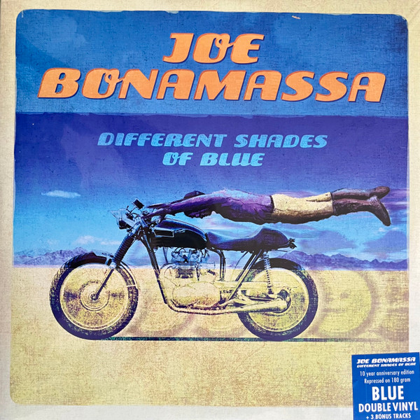 Виниловая пластинка Joe Bonamassa - Different Shades Of Blue - (10th Anniversary Edition) Coloured LP - рис.0