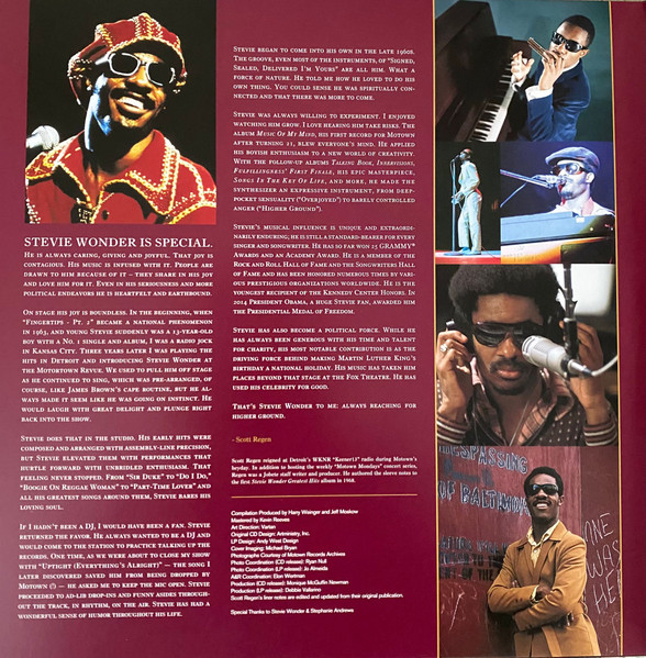 Виниловая пластинка Stevie Wonder – The Definitive Collection 2LP - рис.2