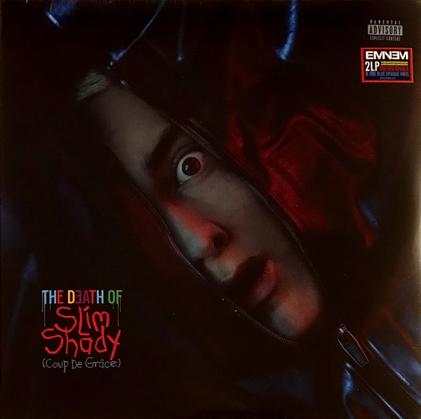 Виниловая пластинка Eminem – The Death Of Slim Shady (Coloured Red & Blue) 2LP - рис.0