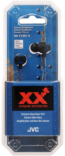 Наушники JVC HA-FX101-A - рис.1