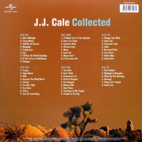 Виниловая пластинка J.J. Cale – Collected - 3LP - рис.2