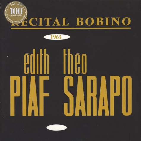 Виниловая пластинка Edith Piaf et Theo Sarapo – Bobino 1963 LP - рис.0