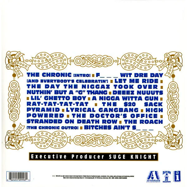 Виниловая пластинка Dr. Dre – The Chronic 2LP - рис.1