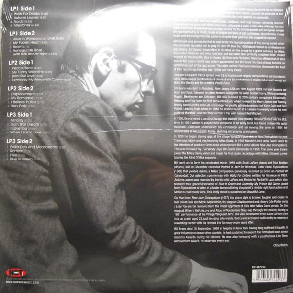 Виниловая пластинка Bill Evans – The Platinum Collection 3LP - рис.1