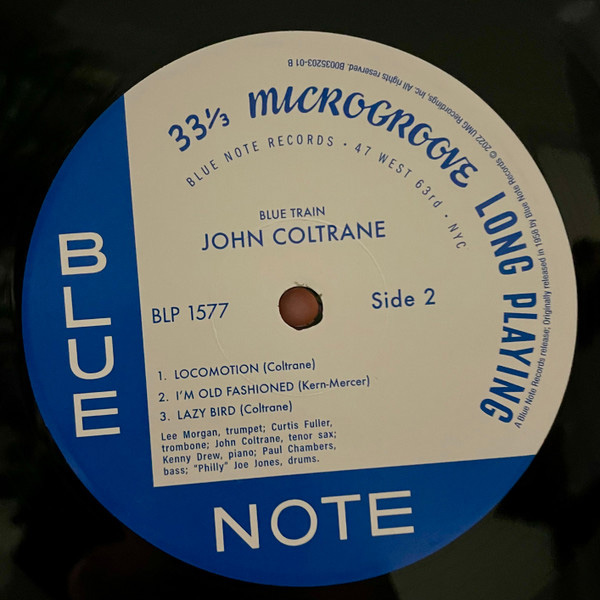 Виниловая пластинка John Coltrane – Blue Train LP - рис.5