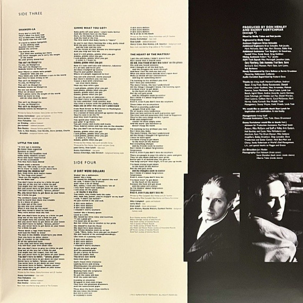Виниловая пластинка Don Henley - The End Of The Innocence - 2LP - рис.4
