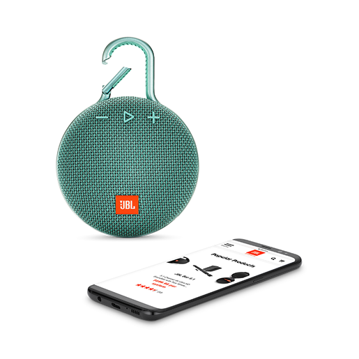 Портативная колонка JBL Clip 3 Teal - рис.5