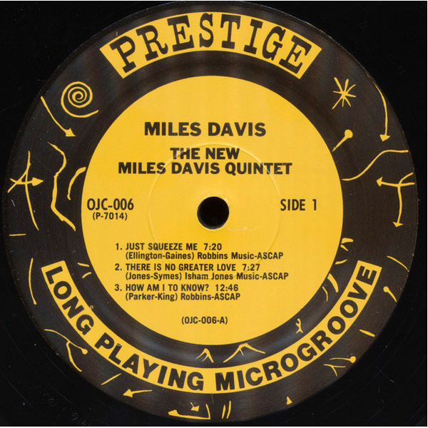 Виниловая пластинка The New Miles Davis Quintet – Miles (Original Jazz Classics) LP - рис.2