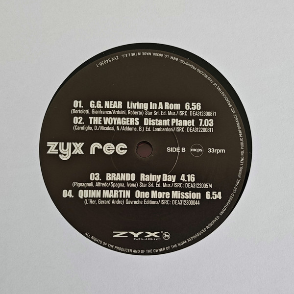 Виниловая пластинка Various – ZYX Italo Disco: Flemming Dalum Remixes Vol.3 LP - рис.3