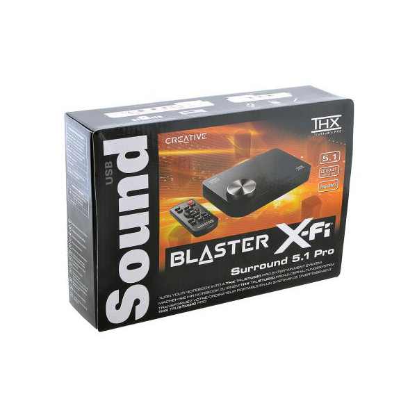 Внешняя звуковая карта Creative SB X-FI SURROUND 5.1 PRO V3 - рис.6