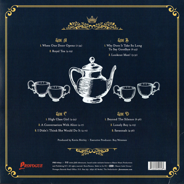 Виниловая пластинка Joe Bonamassa - Royal Tea - Clear 2LP - рис.1
